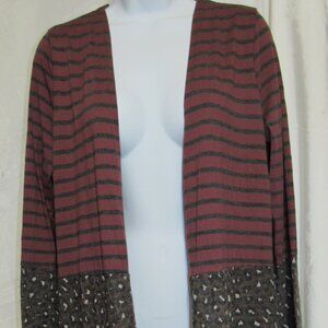 Glitzy Girlz Boutique Oddy Long Cardigan Size Small NWT